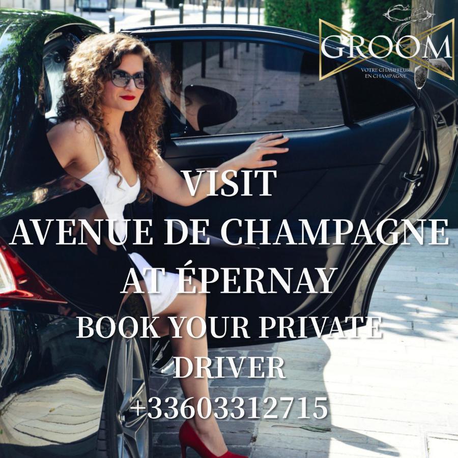 Groom Epernay - Jacuzzi & Champagne Eksteriør bilde